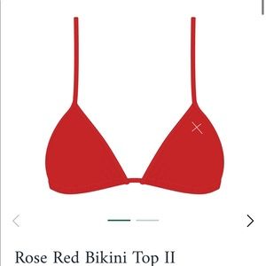 BoutineLA Rose Red Bikini Set🍒🌹